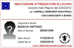 Rinnovo e aggiornamento patentino attrezzature